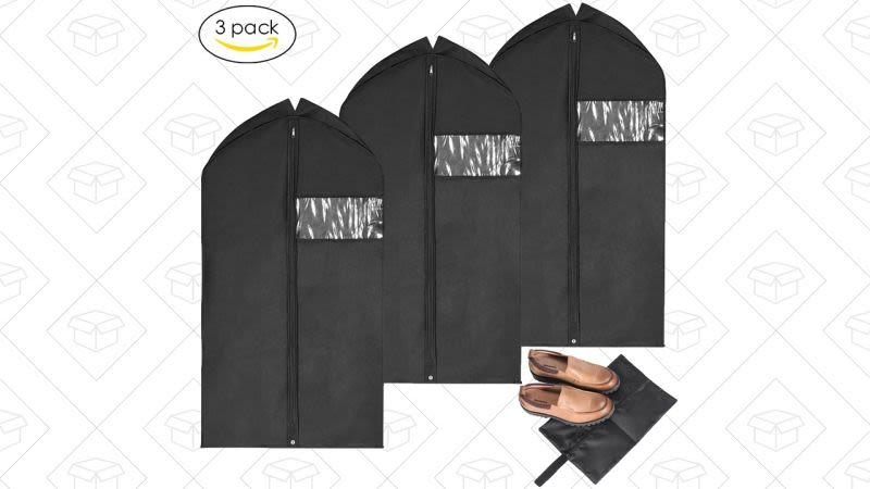 Bolsas Garment con bolsa de calzado, $10 con código D69VUOF5